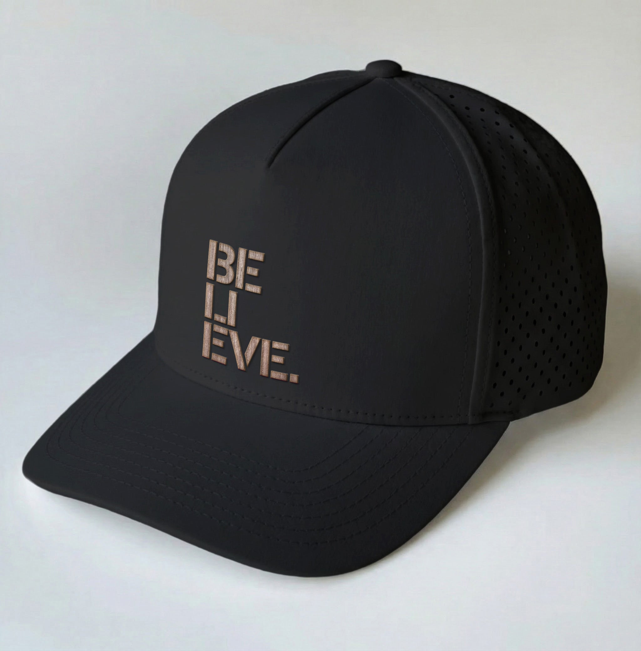 BELIEVE No. 001 - Real Wood Hat