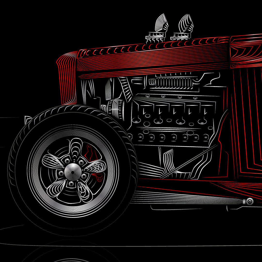 Ford 32 Roadster No. 001