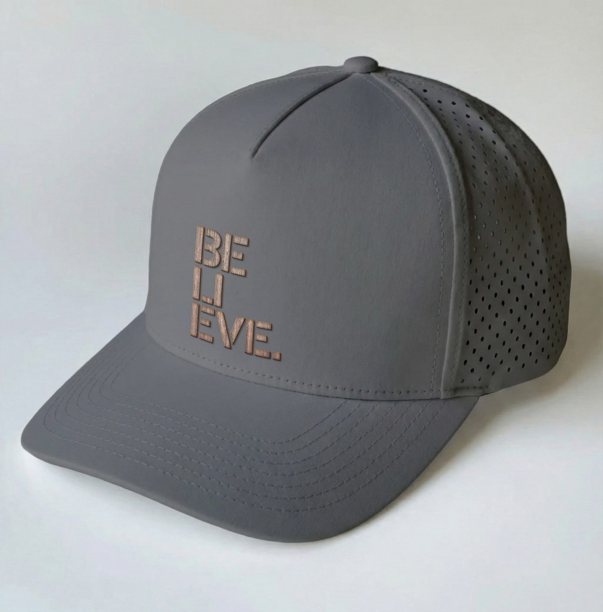 BELIEVE No. 001 - Real Wood Hat